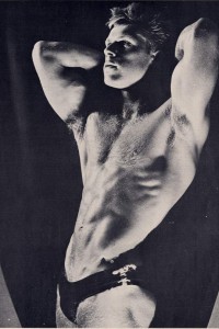 scandinavian bodybuilder vintage photo
