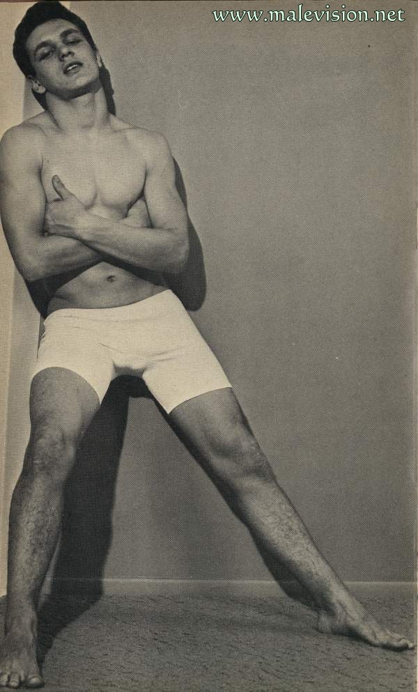 male vintage physique photo art