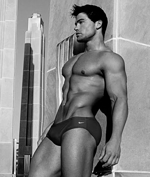 american bodybuilder and male model Jed Hill